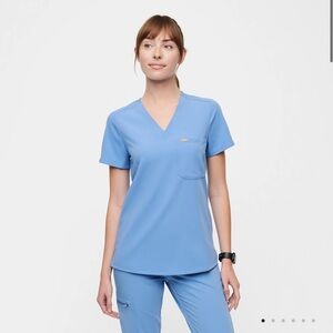 Figs Catarina Scrub top